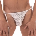 Barcode Miko Mesh Briefs - White