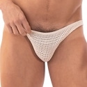 Barcode Baquil Mesh Briefs - Nude