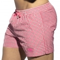 ES Collection Chess Swim Shorts - Fuchsia