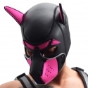 Breedwell Poundtown Glow Pup Hood - Black - Neon Pink