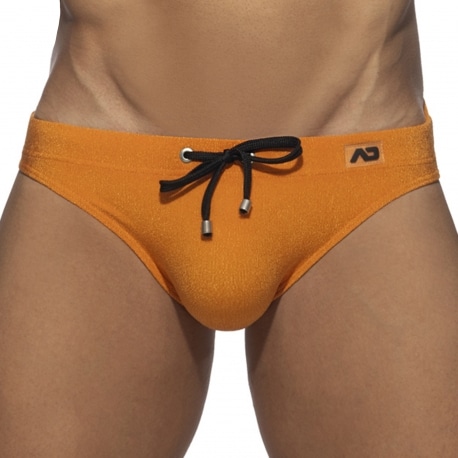 Addicted Pique Swim Briefs - Orange