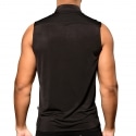 Andrew Christian Stretch Sleeveless Muscle Shirt - Black