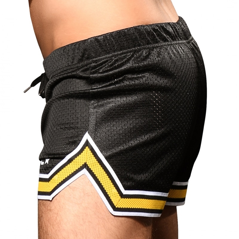 Andrew Christian Baller Mesh Shorts - Black