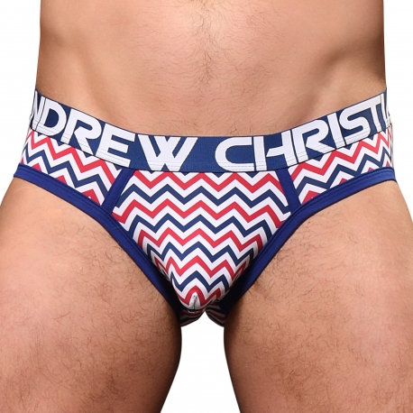 Andrew Christian Almost Naked Zig Zag Briefs