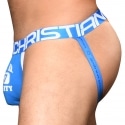 Andrew Christian Jock Strap Almost Naked Phys. Ed. Varsity Bleu Electrique