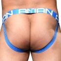 Andrew Christian Jock Strap Almost Naked Phys. Ed. Varsity Bleu Electrique