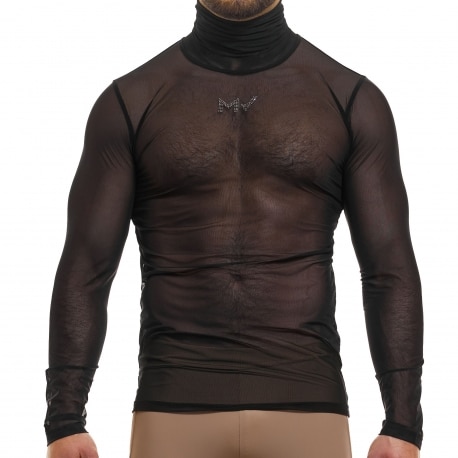 Modus Vivendi Neoprene-Look Scuba Pants Black 13361 at