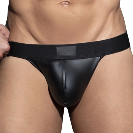 AD Fetish Chaps Jock - Black