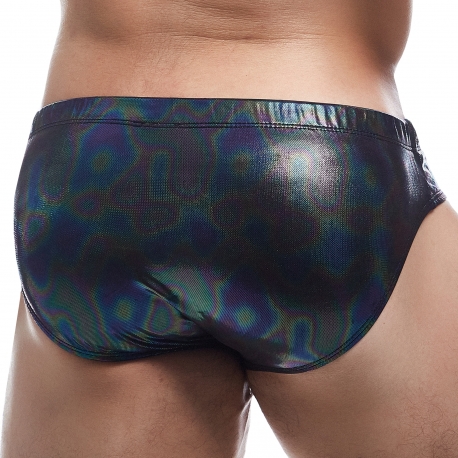 CUT4MEN Emerald Swim Briefs - Black