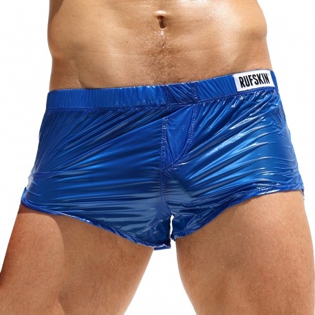 Rufskin Men powder blue pink silkscreen Yoyo sporty brief underwear size S  L