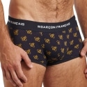 Garçon Français Bees Cotton Trunks - Navy