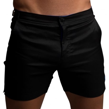 Rounderbum H2O Padded Swim Shorts - Black