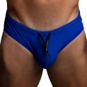 Rounderbum H2O Padded + Package Swim Briefs - Blue