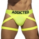 AD Fetish Harnais de Cuisse Neon Jaune Fluo