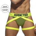 AD Fetish Harnais de Cuisse Neon Jaune Fluo