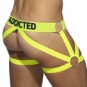 AD Fetish Harnais de Cuisse Neon Jaune Fluo