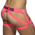 AD Fetish Harnais de Cuisse Neon Rose Fluo