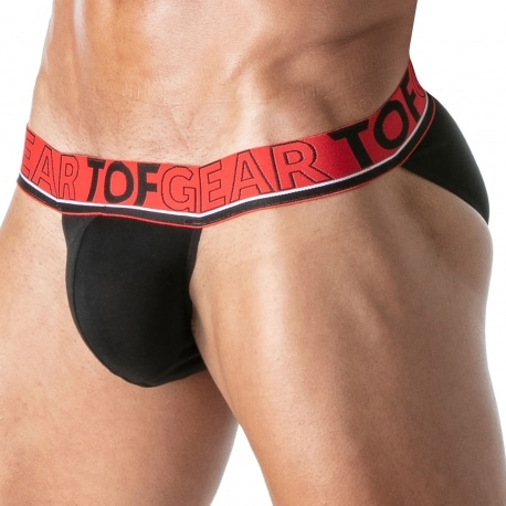 TOF Paris Champion Tanga Briefs - Black