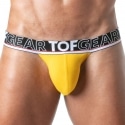 TOF Paris Slip Tanga Champion Jaune