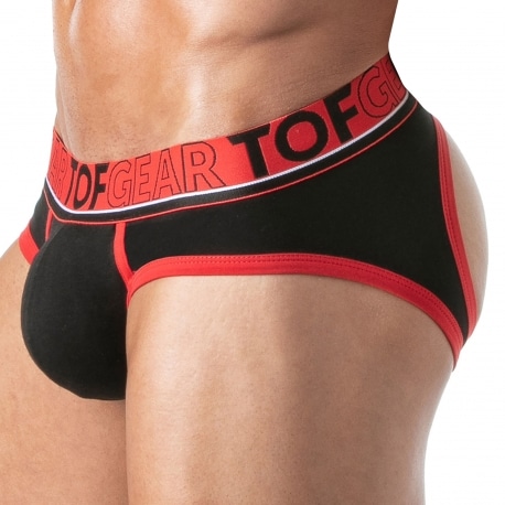 TOF Paris Champion Bottomless Briefs - Black