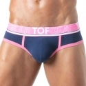 TOF Paris Slip Empty Bottom Champion Bleu Marine