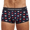 Garçon Français Hearts Cotton Trunks - Navy