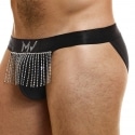 Modus Vivendi Flashy Fringes Tanga Briefs - Black