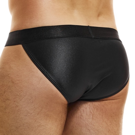 Modus Vivendi Slip Tanga Flashy Fringes Noir