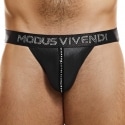 Modus Vivendi Flashy Tanga Briefs - Black