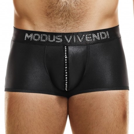 Modus Vivendi Sequins Thong Bodysuit - Black