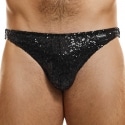 Modus Vivendi Sequins Low Cut Briefs - Black