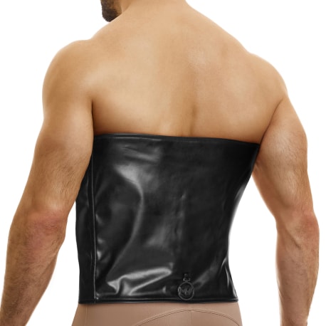 Modus Vivendi Corset Leather Noir