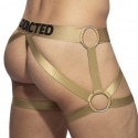 AD Fetish AD Party Leg Harness - Gold