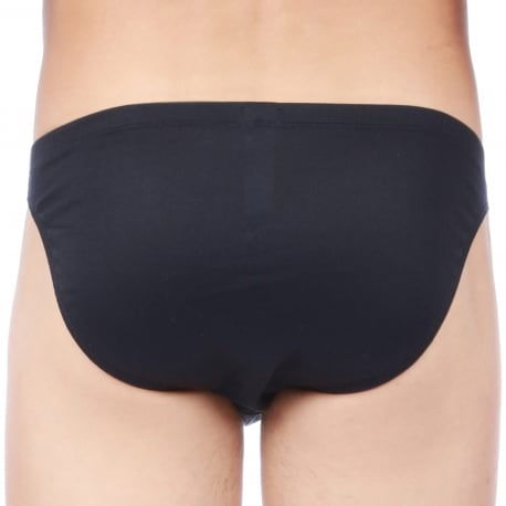 HOM Premium Cotton Comfort Micro Briefs - Navy