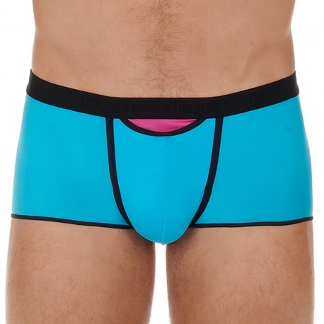 Temptation Plume Briefs - Turquoise