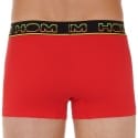 HOM Lot de 2 Boxers Coton Stretch Ivano Noir - Rouge