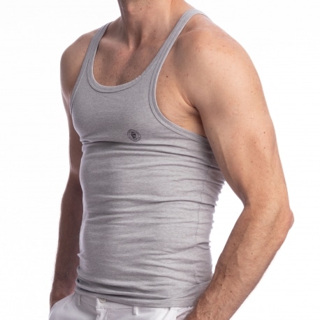 L'Homme invisible Louspo Tank Top - Heather Grey