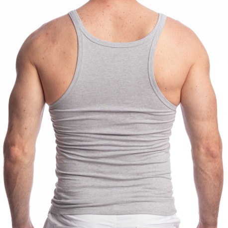 L'Homme invisible Louspo Tank Top - Heather Grey