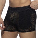 Addicted Short Dentelle Florale Noir