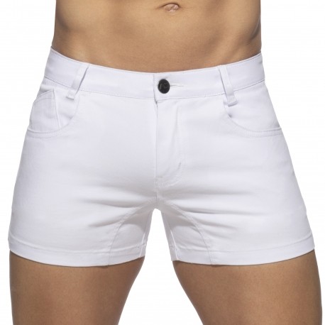 Addicted Summer Shorts - White