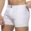 Addicted Summer Shorts - White