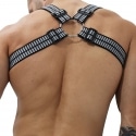 Breedwell Hybred Body Harness - Black - Grey