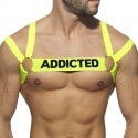 AD Fetish Neon Multi Band Harness - Neon Yellow