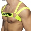 AD Fetish Neon Multi Band Harness - Neon Yellow