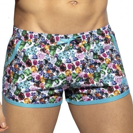 ES Collection Diamonds Rocky Swim Shorts