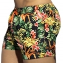 ES Collection Hawaiian Swim Shorts - Black