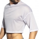 ES Collection Oversize Crop Top - White