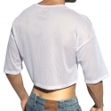 ES Collection Oversize Crop Top - White