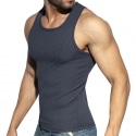 ES Collection Recycled Rib Sports Tank Top - Navy