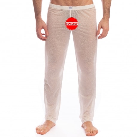 L'Homme invisible La Crème Lounge Pants - Cream | INDERWEAR